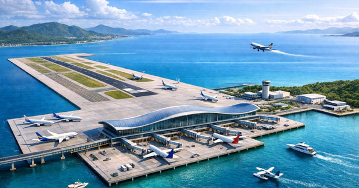 Việt Nam sẽ xây dựng sân bay trên mặt nước chưa từng có trong lịch sử