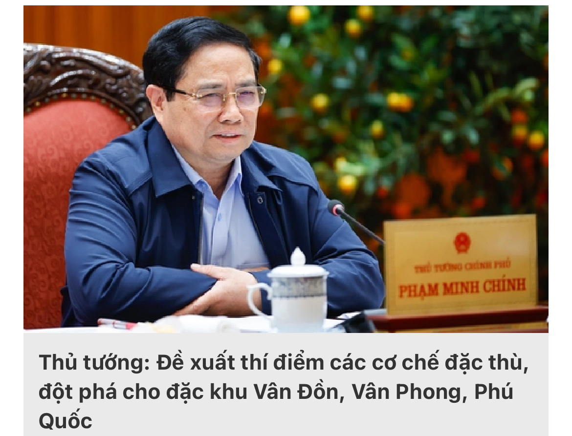 Đưa đặc khu kinh tế thành cực tăng trưởng quốc gia