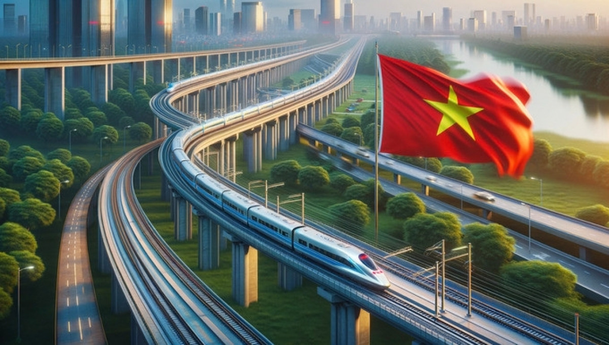 Trong 9 năm sẽ hoàn thành và đưa vào khai thác đường sắt cao tốc Bắc Nam