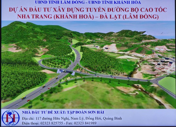 Tập đoàn Sơn Hải muốn cao tốc Nha Trang - Đà Lạt là cao tốc vượt núi đẹp nhất Việt Nam