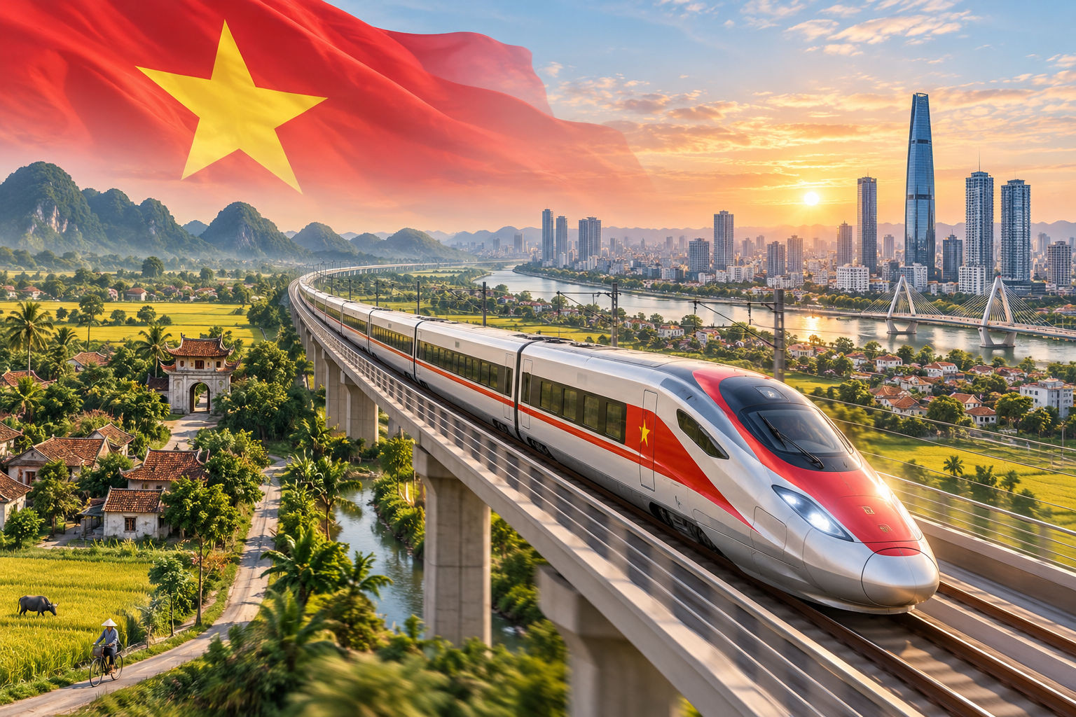 Việt Nam nỗ lực khởi công siêu dự án đường sắt tốc độ cao 67 tỷ USD vào 2027