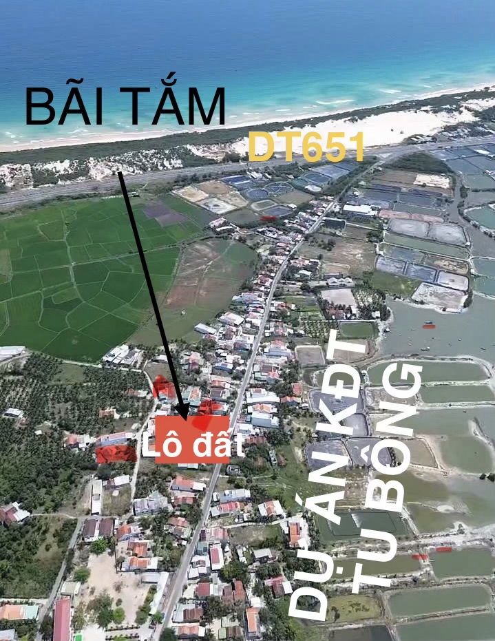 BÁN LÔ ĐẤT ĐƯỜNG NINH MÃ QH 20M ĐỐI DIỆN DỰ ÁN SUNGROUP